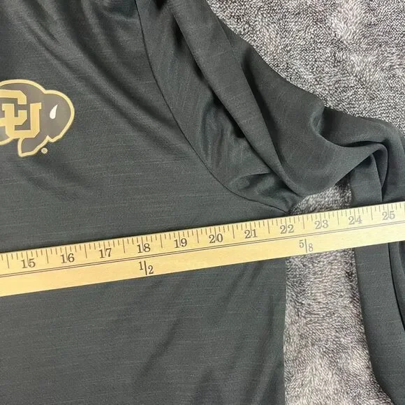 Nike Colorado Buffaloes 1/4 Zip Intensity Jacket Mock Neck Black Men's L NWT - Picture 7 of 11